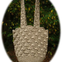 Crochet Fan Stitch Bag