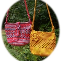 Crochet Fashion Chic Tote Bags