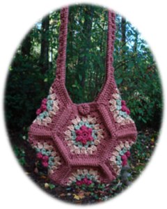 Crochet Poay Patch Bag