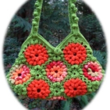 Crochet A Garden of Zinnias Bag