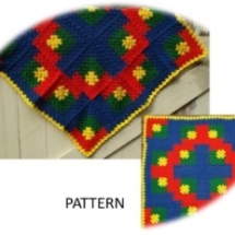 Crochet Playtime Baby Blanket