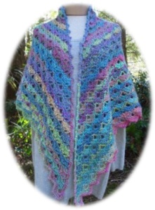 Crochet Showy Shells Shawl