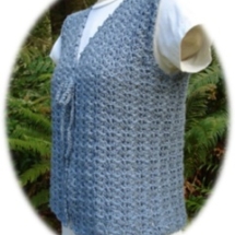 Crochet Classic Shell Stitch Vest