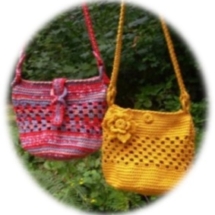 Crochet Fashion Chic Tote Bags