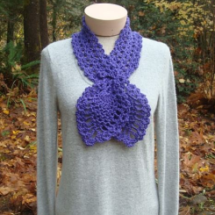 Crochet Pineapple Adornment Neck Warmer
