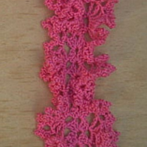 Crochet Ruffled Lace Scarf